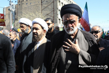مراسم تشییع ۳۴ شهید اقتدار در شیراز