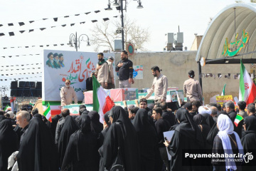 مراسم تشییع ۳۴ شهید اقتدار در شیراز