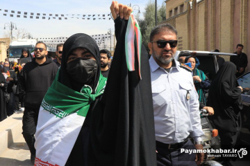 مراسم تشییع ۳۴ شهید اقتدار در شیراز