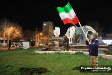 حضور مردم سپیدان در خیابان ها در بیعت با آرمان های انقلاب اسلامی