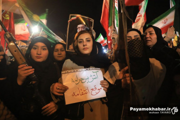 حضور مردم سپیدان در خیابان ها در بیعت با آرمان های انقلاب اسلامی