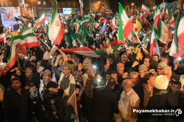 حضور مردم سپیدان در خیابان ها در بیعت با آرمان های انقلاب اسلامی