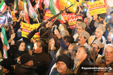 حضور مردم سپیدان در خیابان ها در بیعت با آرمان های انقلاب اسلامی