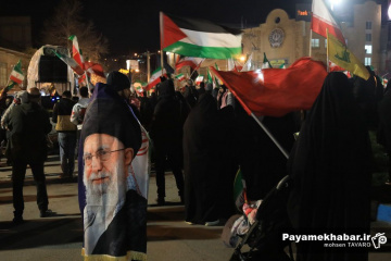 حضور مردم سپیدان در خیابان ها در بیعت با آرمان های انقلاب اسلامی