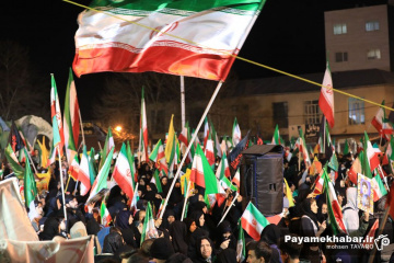 حضور مردم سپیدان در خیابان ها در بیعت با آرمان های انقلاب اسلامی