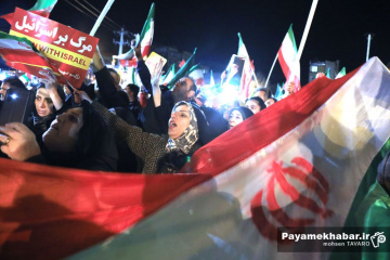 حضور مردم سپیدان در خیابان ها در بیعت با آرمان های انقلاب اسلامی