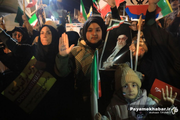 حضور مردم سپیدان در خیابان ها در بیعت با آرمان های انقلاب اسلامی