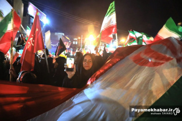 حضور مردم سپیدان در خیابان ها در بیعت با آرمان های انقلاب اسلامی