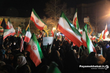 حضور مردم سپیدان در خیابان ها در بیعت با آرمان های انقلاب اسلامی