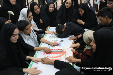 تشییع پیکر شهید جنگ رمضان در شیراز