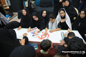 تشییع پیکر شهید جنگ رمضان در شیراز