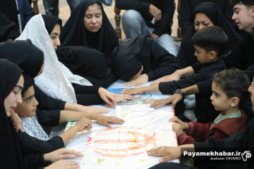 تشییع پیکر شهید جنگ رمضان در شیراز