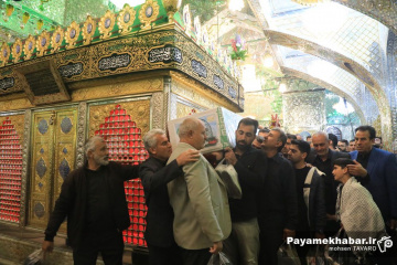 تشییع پیکر شهید جنگ رمضان در شیراز