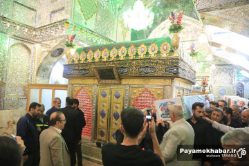 تشییع پیکر شهید جنگ رمضان در شیراز