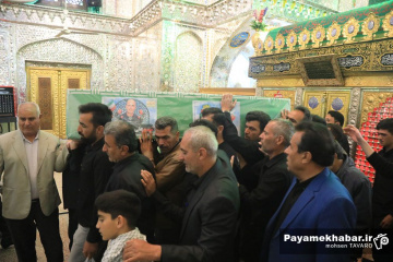 تشییع پیکر شهید جنگ رمضان در شیراز