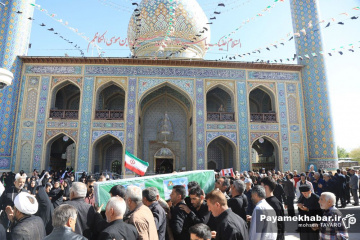تشییع پیکر شهید جنگ رمضان در شیراز