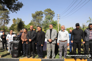 زنجیره انسانی «جوانان برای فردای روشن» در شیراز