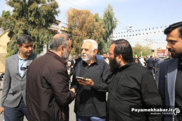 تشییع پیکر شهید سردار مجید خادمی و شهدای حملات آمریکایی - صهیونی در شیراز
