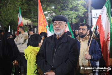 مراسم اربعین شهادت رهبر معظم انقلاب در شیراز