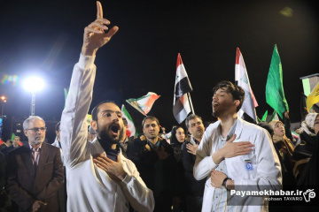 اجتماع دانشگاهیان فارس به مناسبت چهلمین روز شهادت رهبر انقلاب