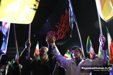 اجتماع دانشگاهیان فارس به مناسبت چهلمین روز شهادت رهبر انقلاب