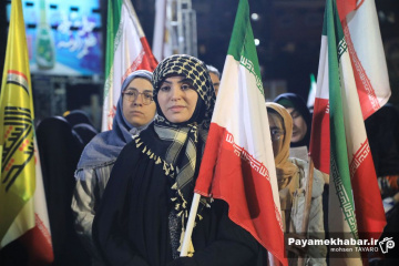اجتماع دانشگاهیان فارس به مناسبت چهلمین روز شهادت رهبر انقلاب