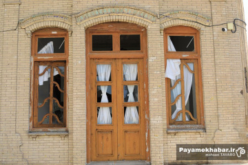حمله آمریکایی - صهیونی به موزه آموزش و پرورش فارس
