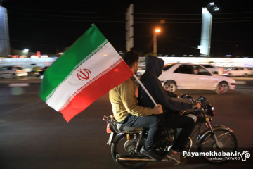 رژه موتوری در خیابان های شیراز