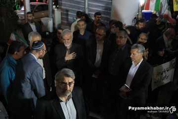 تجمع انجمن کلیمیان شیراز در حمایت از آرمان های انقلاب اسلامی - بازدید شهردار شیراز