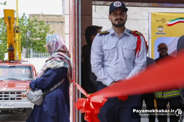 مرحله ۷۴ جهش عمرانی شهرداری شیراز - آتش نشانی