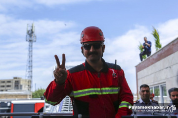 مرحله ۷۴ جهش عمرانی شهرداری شیراز - آتش نشانی