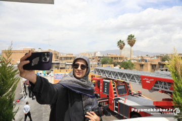 مرحله ۷۴ جهش عمرانی شهرداری شیراز - آتش نشانی