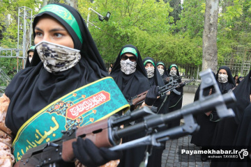 اجتماع بانوان و دختران جانفدای وطن در شیراز