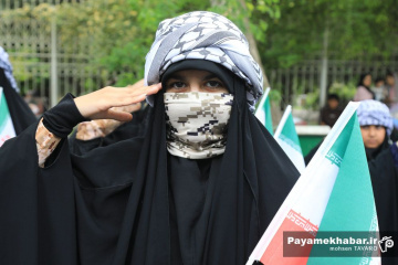اجتماع بانوان و دختران جانفدای وطن در شیراز