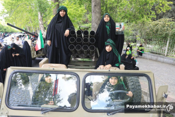 اجتماع بانوان و دختران جانفدای وطن در شیراز