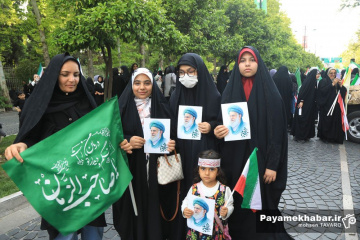 اجتماع بانوان و دختران جانفدای وطن در شیراز