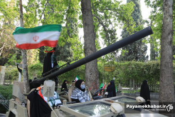 اجتماع بانوان و دختران جانفدای وطن در شیراز