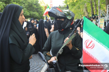 اجتماع بانوان و دختران جانفدای وطن در شیراز