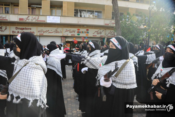 راهپیمایی بزرگ جان فدایان ایرانِ امام رضایی در شیراز