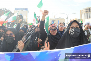 راهپیمایی بزرگ جان فدایان ایرانِ امام رضایی در شیراز