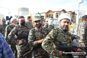 راهپیمایی بزرگ جان فدایان ایرانِ امام رضایی در شیراز
