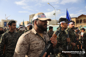 راهپیمایی بزرگ جان فدایان ایرانِ امام رضایی در شیراز