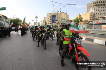 راهپیمایی بزرگ جان فدایان ایرانِ امام رضایی در شیراز