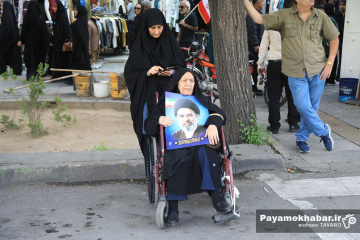 راهپیمایی بزرگ جان فدایان ایرانِ امام رضایی در شیراز