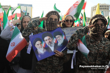 راهپیمایی بزرگ جان فدایان ایرانِ امام رضایی در شیراز