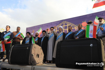 راهپیمایی بزرگ جان فدایان ایرانِ امام رضایی در شیراز
