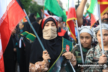 راهپیمایی بزرگ جان فدایان ایرانِ امام رضایی در شیراز