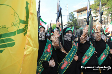 راهپیمایی بزرگ جان فدایان ایرانِ امام رضایی در شیراز