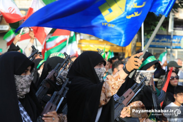 راهپیمایی بزرگ جان فدایان ایرانِ امام رضایی در شیراز