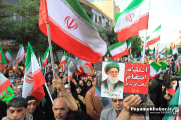 راهپیمایی بزرگ جان فدایان ایرانِ امام رضایی در شیراز